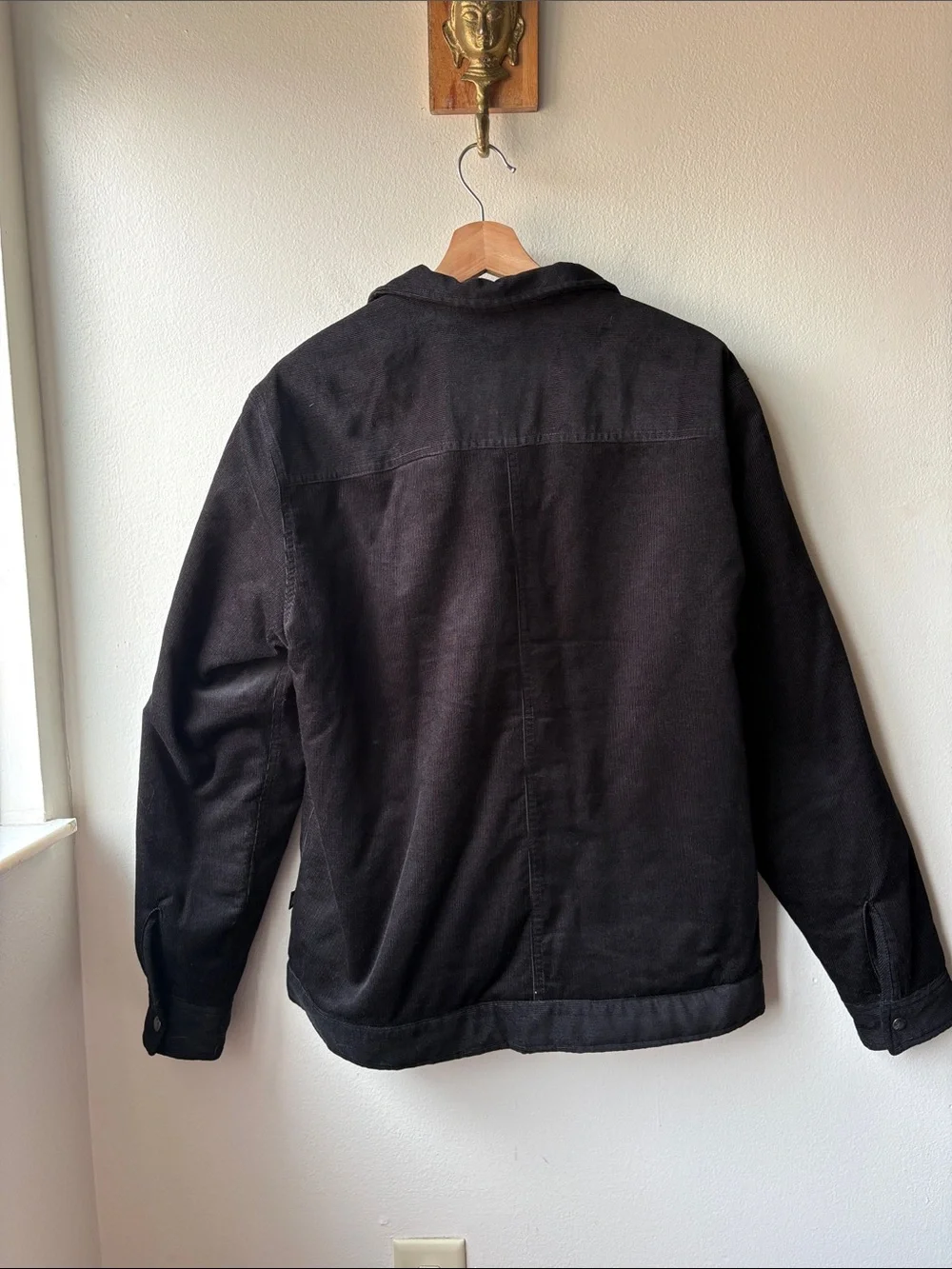 The North Face Corduroy Junction Fleece Lined Snap Shacket Men's Medium
